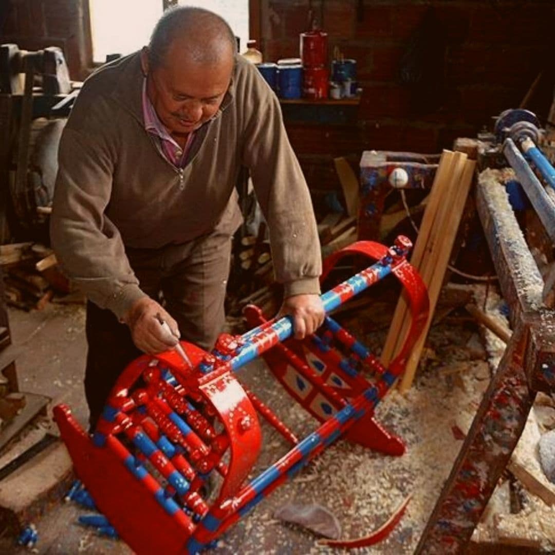 Tıngır Mıngır Ahşap Beşik