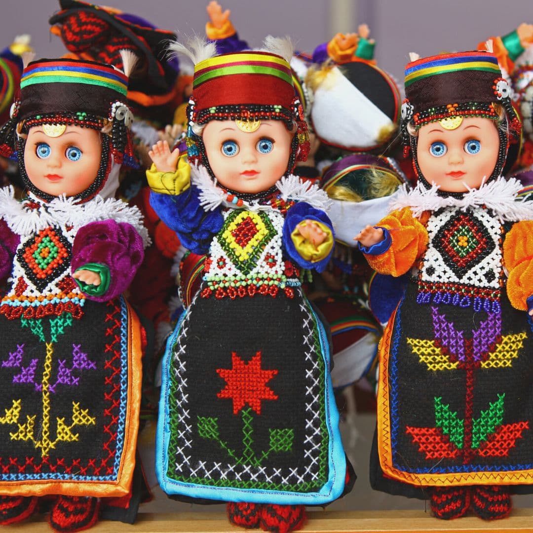Folklorik Güzel Damal Bebeği